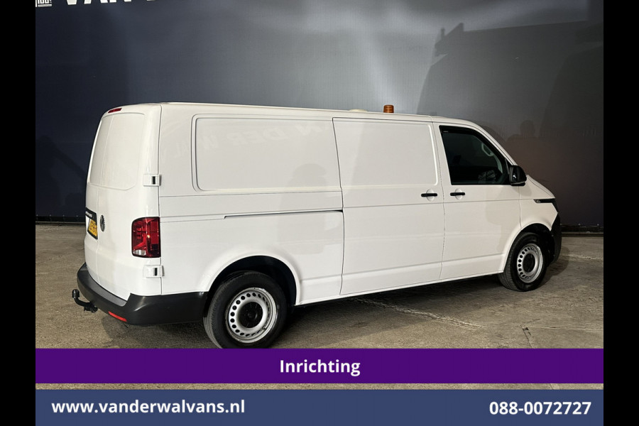Volkswagen Transporter 2.0 TDI 150pk L2H1 Inrichting Euro6 Airco | Camera | Apple Carplay | Android Auto | 2500kg Trekhaak, Cruisecontrol, Parkeersensoren