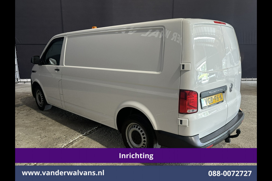 Volkswagen Transporter 2.0 TDI 150pk L2H1 Inrichting Euro6 Airco | Camera | Apple Carplay | Android Auto | 2500kg Trekhaak, Cruisecontrol, Parkeersensoren