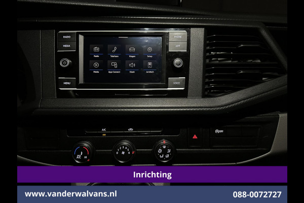 Volkswagen Transporter 2.0 TDI 150pk L2H1 Inrichting Euro6 Airco | Camera | Apple Carplay | Android Auto | 2500kg Trekhaak, Cruisecontrol, Parkeersensoren