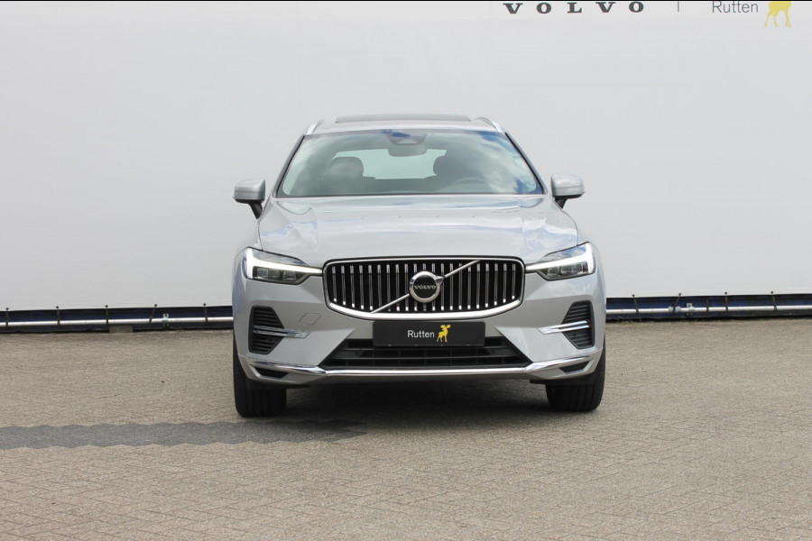 Volvo XC60 T6 350PK Long Range Plug-in hybrid AWD Plus Bright Panoramisch schuif-kanteldak / Google infotainment / Lederen bekleding / Parkeersensoren voor en achter met parkeercamera / Road Sign information / Cruise Control