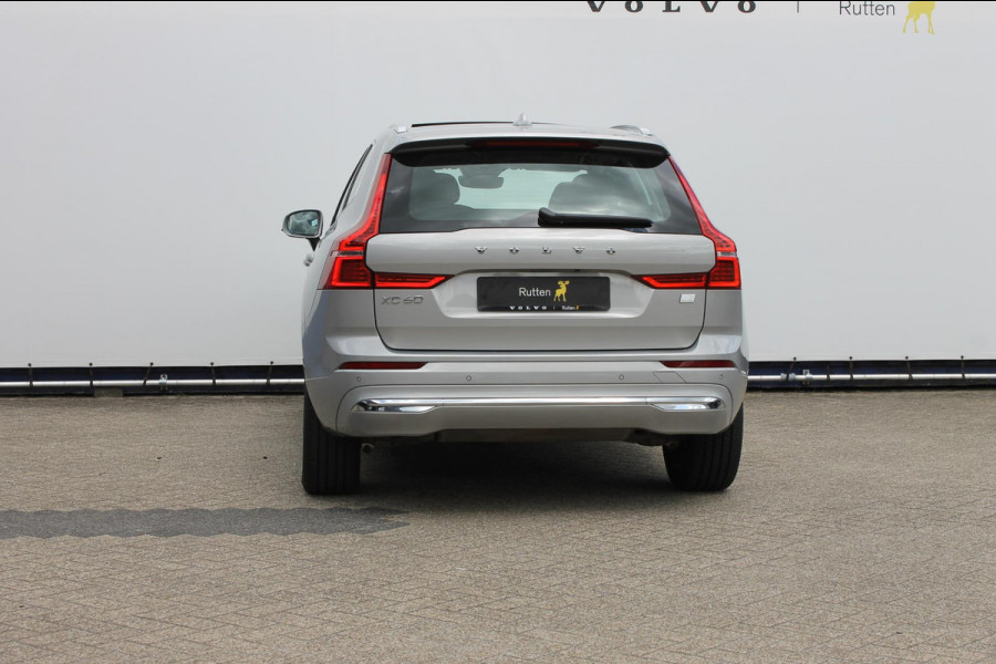 Volvo XC60 T6 350PK Long Range Plug-in hybrid AWD Plus Bright Panoramisch schuif-kanteldak / Google infotainment / Lederen bekleding / Parkeersensoren voor en achter met parkeercamera / Road Sign information / Cruise Control