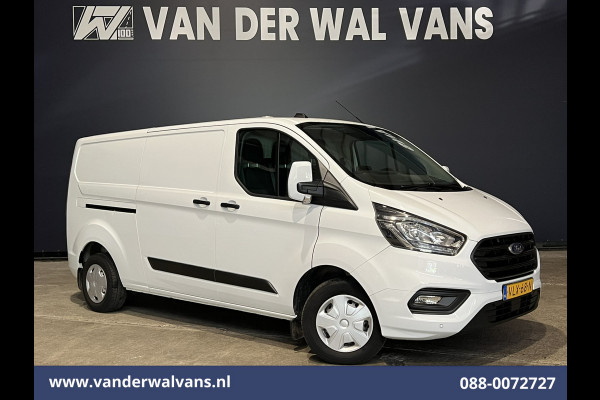 Ford Transit Custom 2.0 TDCI 130pk L2H1 Euro6 Airco | 2x zijdeur | Camera | Navigatie | LED | Cruisecontrol | 2800kg Trekhaak Apple, Carplay, Android Auto, Parkeersensoren, Bijrijdersbank, Achterklep