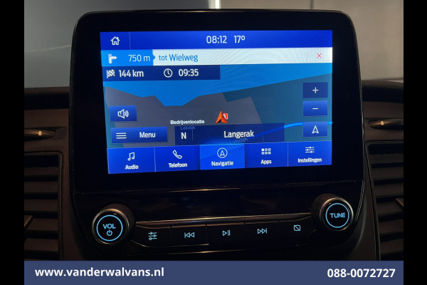 Ford Transit Custom 2.0 TDCI 130pk L2H1 Euro6 Airco | 2x zijdeur | Camera | Navigatie | LED | Cruisecontrol | 2800kg Trekhaak Apple, Carplay, Android Auto, Parkeersensoren, Bijrijdersbank, Achterklep