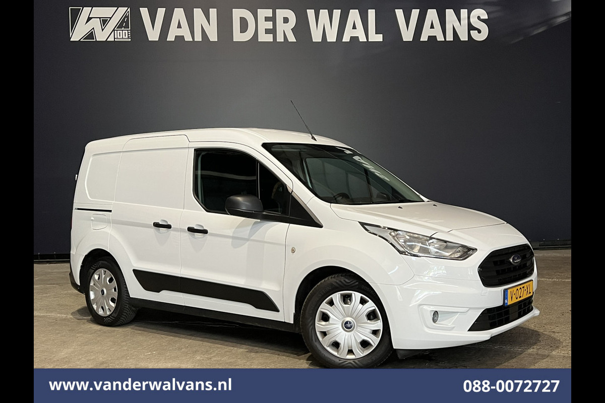 Ford Transit Connect 1.5 EcoBlue L1H1 Euro6 Airco | 3-Zits | Camera | Navigatie | Cruisecontrol | Trekhaak zijdeur, parkeersensoren, bijrijdersbank