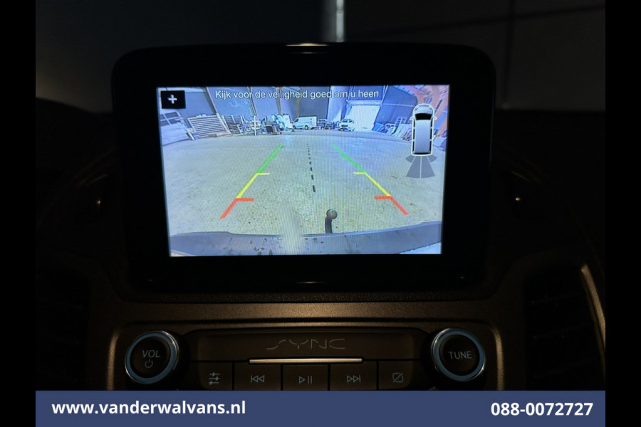 Ford Transit Connect 1.5 EcoBlue L1H1 Euro6 Airco | 3-Zits | Camera | Navigatie | Cruisecontrol | Trekhaak zijdeur, parkeersensoren, bijrijdersbank