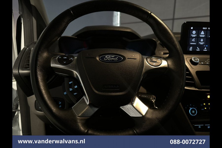 Ford Transit Connect 1.5 EcoBlue L1H1 Euro6 Airco | 3-Zits | Camera | Navigatie | Cruisecontrol | Trekhaak zijdeur, parkeersensoren, bijrijdersbank