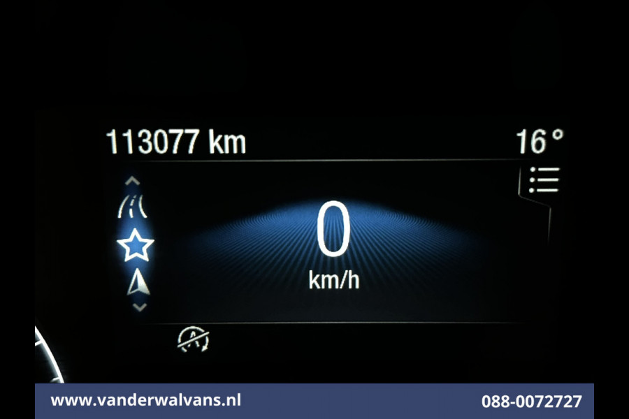 Ford Transit Connect 1.5 EcoBlue L1H1 Euro6 Airco | 3-Zits | Camera | Navigatie | Cruisecontrol | Trekhaak zijdeur, parkeersensoren, bijrijdersbank
