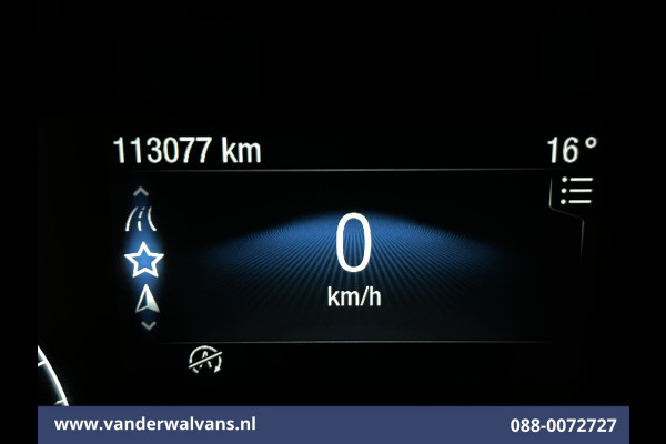 Ford Transit Connect 1.5 EcoBlue L1H1 Euro6 Airco | 3-Zits | Camera | Navigatie | Cruisecontrol | Trekhaak zijdeur, parkeersensoren, bijrijdersbank