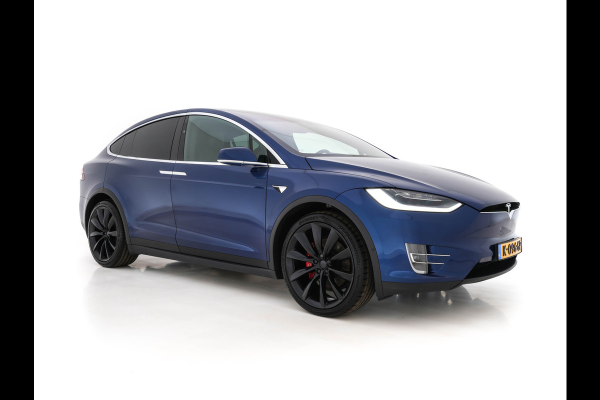 Tesla Model X Performance Ludicrous [ 3-Fase ] {SOH-92%} Aut. *PANO-WINDOW | AUTO-PILOT | LUXURY-LEATHER | TOP-VIEW | NAVI-FULLMAP | FULL-LED | AIR-SUSPENSION | DIGI-COCKPIT | KEYLESS | CAMERA | DAB+ | HEATED-COMFORTSEATS | TOWBAR | 22''ALU*
