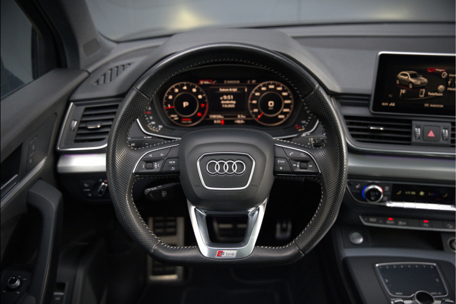 Audi Q5 2.0 TFSI quattro Launch Edition | Bang & Olufsen | Panoramadak | Stoelverwarming | Luchtvering | RS Stoelen | Adaptive Cruise Control | B&O | Elektrische Stoelen | Camera | Dodehoekdetectie | Keyless