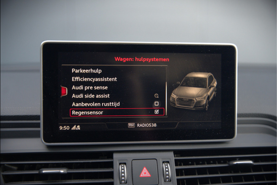 Audi Q5 2.0 TFSI quattro Launch Edition | Bang & Olufsen | Panoramadak | Stoelverwarming | Luchtvering | RS Stoelen | Adaptive Cruise Control | B&O | Elektrische Stoelen | Camera | Dodehoekdetectie | Keyless