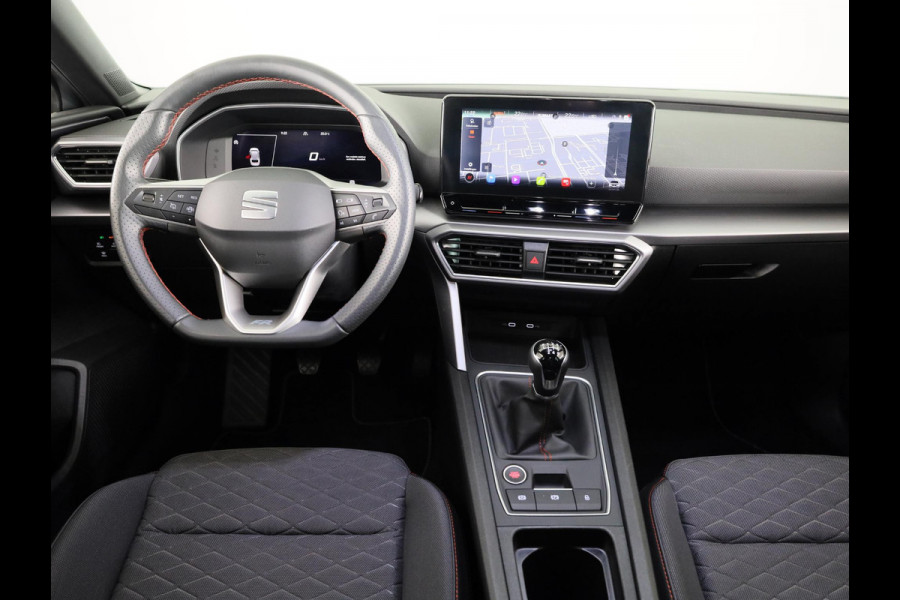 Seat Leon Sportstourer 1.0 TSI FR Business 110 pk | Verlengde garantie | Navigatie | Parkeersensoren achter | Autom. airco (3 zones) | LED koplampen |  Apple Carplay/Android Auto |