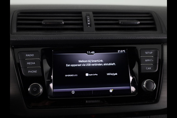 Škoda Fabia Combi 1.0 TSI Sport Business 95 pk | Navigatie via App | Parkeersensoren | Autom. airco | Stoelverwarming | Keyless | Apple Carplay/Android Auto |