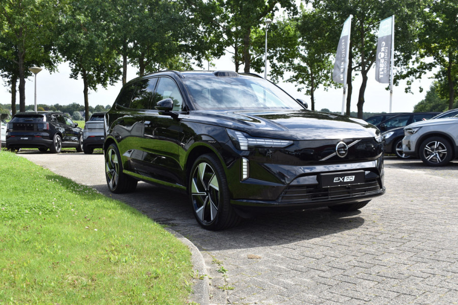 Volvo EX90 Twin Motor Performance Ultra Extra Getint Glas | B&W Audio | Luchtvering | 22 Inch LM | Climate Pack | Wool blend Uit Voorraad Leverbaar