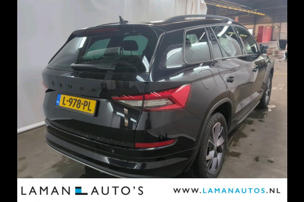 Škoda Kodiaq 1.5 TSI 150pk DSG Sportline Business Aut. | Black Edition Virtual Leder/Alcantara CarPlay Canton 19" Triglav LMV ECC Navi LED AC