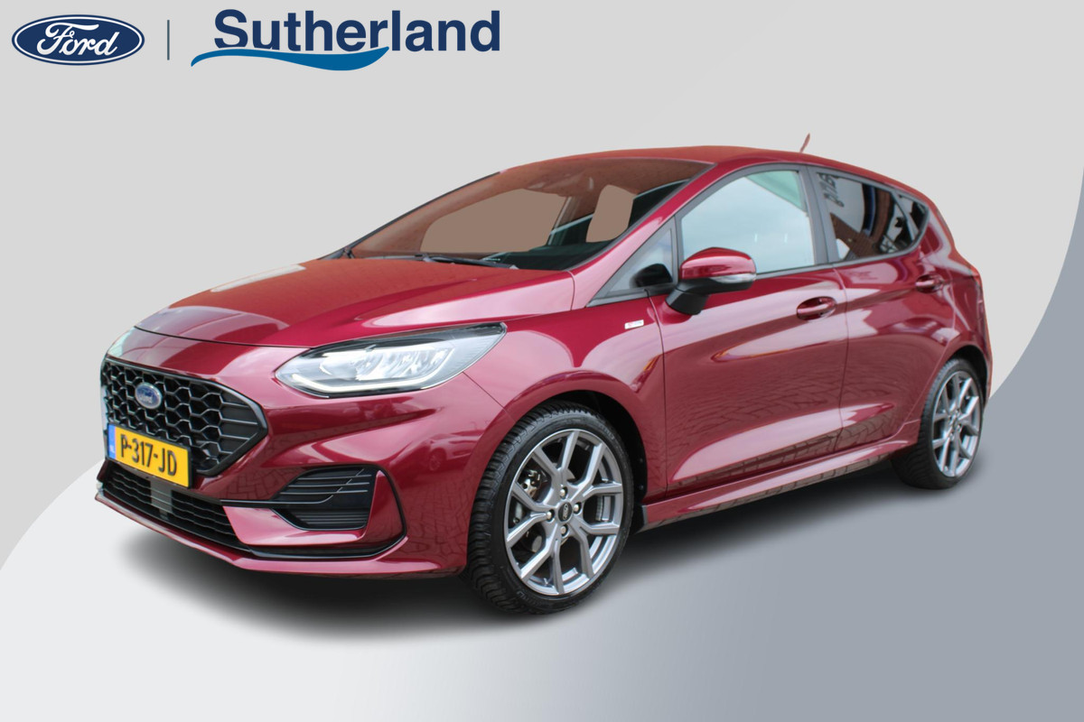 Ford Fiesta 1.0 EcoBoost 125 PK Hybrid ST-Line | DAB | Climate Control | Winterpack | Cruise Control | 17 INCH Lichtmetalen Velgen | PDC Achter