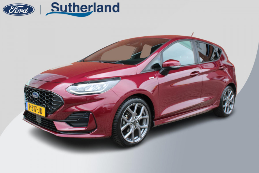 Ford Fiesta 1.0 EcoBoost 125 PK Hybrid ST-Line | DAB | Climate Control | Winterpack | Cruise Control | 17 INCH Lichtmetalen Velgen | PDC Achter
