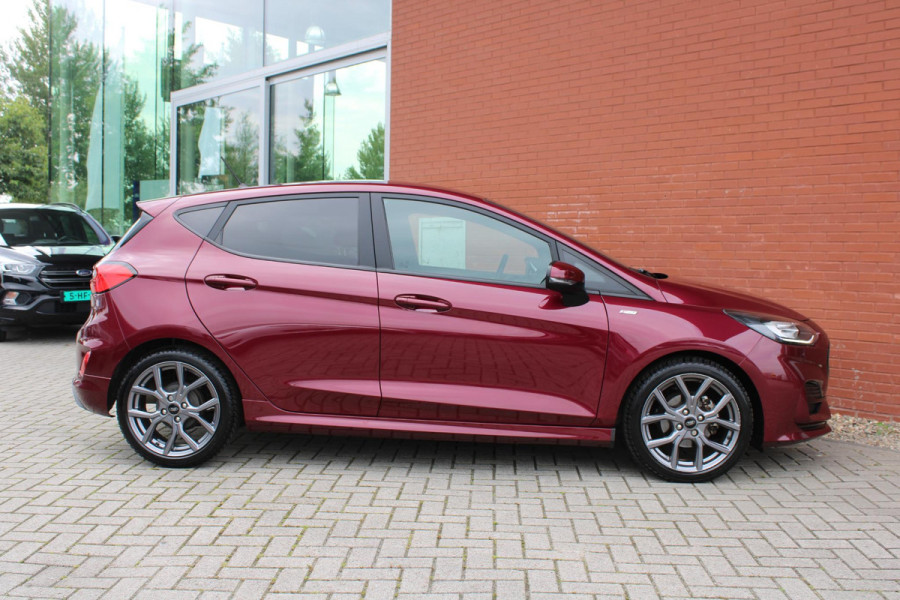 Ford Fiesta 1.0 EcoBoost 125 PK Hybrid ST-Line | DAB | Climate Control | Winterpack | Cruise Control | 17 INCH Lichtmetalen Velgen | PDC Achter