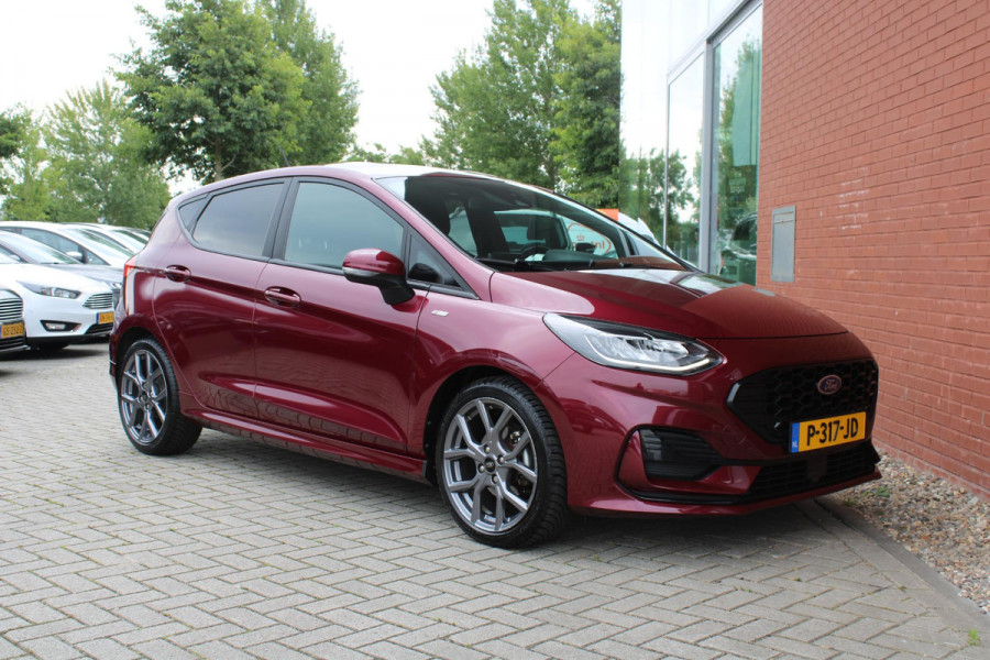 Ford Fiesta 1.0 EcoBoost 125 PK Hybrid ST-Line | DAB | Climate Control | Winterpack | Cruise Control | 17 INCH Lichtmetalen Velgen | PDC Achter