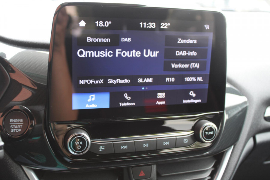 Ford Fiesta 1.0 EcoBoost 125 PK Hybrid ST-Line | DAB | Climate Control | Winterpack | Cruise Control | 17 INCH Lichtmetalen Velgen | PDC Achter