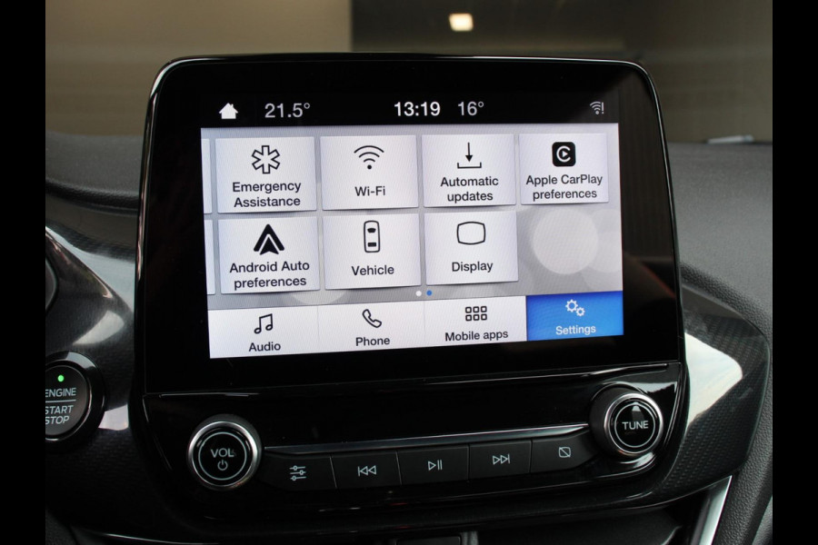 Ford Fiesta 1.0 EcoBoost ST-Line Climate control Cruise control LED Parkeersensor achter Keyless Verwarmde voorstoelen Apple Carplay/ Android Auto