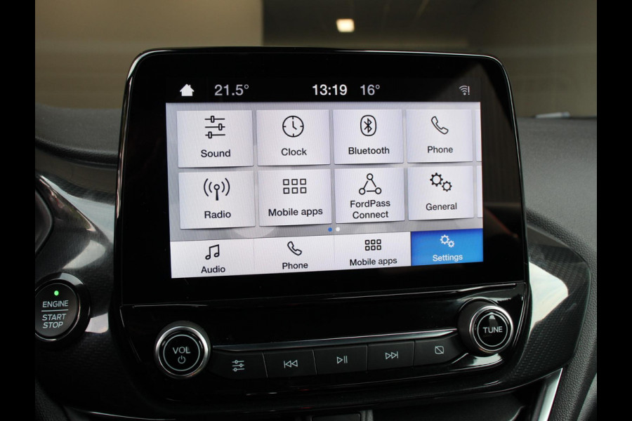 Ford Fiesta 1.0 EcoBoost ST-Line Climate control Cruise control LED Parkeersensor achter Keyless Verwarmde voorstoelen Apple Carplay/ Android Auto