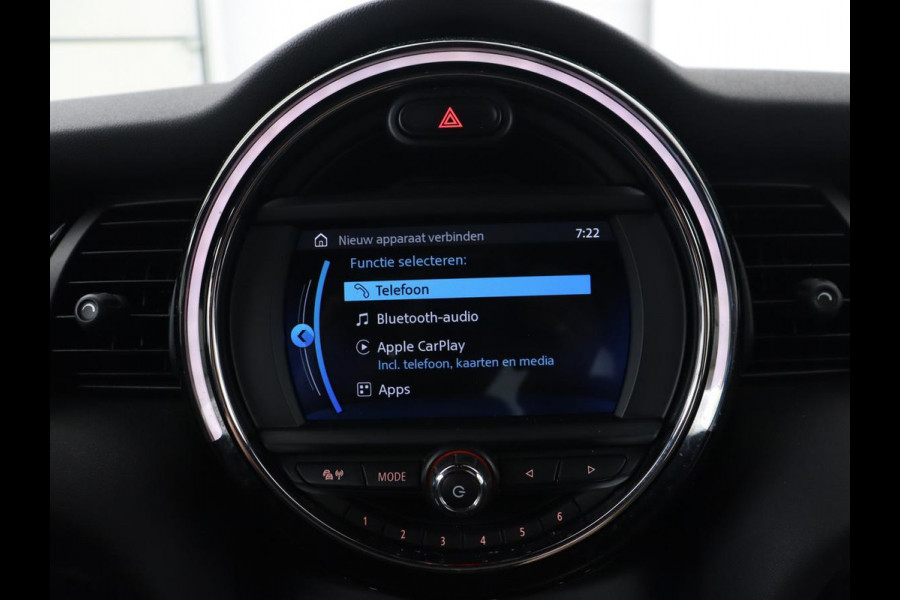 MINI Cooper 1.5 Chili | Stoelverwarming | Carplay | Full LED | Climate control | Half leder | Navigatie | Parkeerhulp | Cruise control | Bluetooth