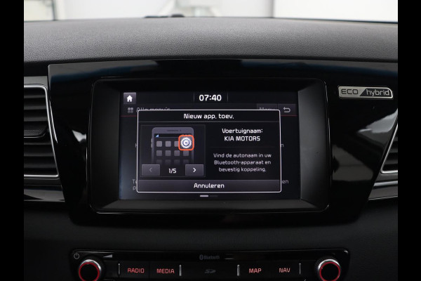 Kia Niro 1.6 GDi Hybrid DynamicLine | Trekhaak | Camera | Carplay | Half leder | Navigatie | Parkeerhulp | Climate control | Cruise control