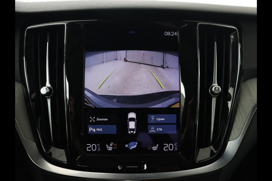 Volvo S60 2.0 Recharge T6 Inscription | Leder | Stoel & stuurverwarming | Camera | Harman/Kardon | Adaptive cruise | Carplay | Keyless | Memory | Navigatie | Parkeerhulp | Dodehoek detectie | Full LED