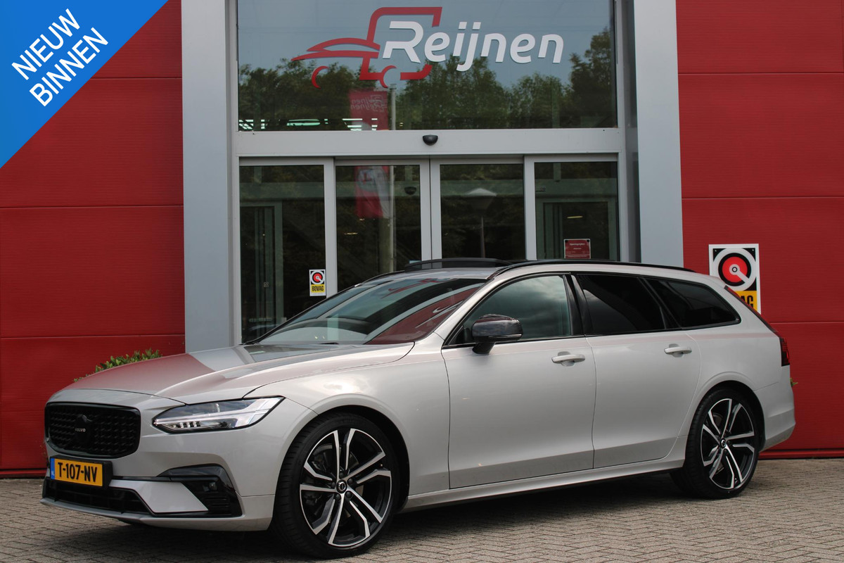 Volvo V90 B5 250PK ULTIMATE DARK MILD HYBRID | PANORAMISCH SCHUIF/KANTEL DAK | HARMAN KARDON AUDIO | FULL-LED ACTIVE HIGH BEAM KOPLAMPEN | LED MISTLAMPEN VOOR | ELEKTRISCH BEDIENBARE VOORSTOELEN MET GEHEUGENFUNCTIE | SPORTSTOELEN MET NAPPA LEER | KRISTALLEN POOKKNOP | ZWARTE HEMELBEKLEDING | EXTRA GETINT GLAS ACHTER | ACHTERUITRIJ CAMERA | UITKLAPBARE ZITVERHOGERS ACHTERBANK | 20" BLACK DIAMONT VELGEN | PARKEER VERWARMING MET TIMER "STANDKACHEL" | NAVIGATIE VIA GOOGLE | APPLE CARPLAY/ANDROID AUTO | STOEL/STUUR VERWARMING | PARKEERSENSOREN VOOR EN ACHTER | ELEKTRISCH BEDIENBARE A Volvo V90 B5 250PK ULTIMATE DARK MILD HYBRID | PANORAMISCH SCHUIF/KANTEL DAK | HARMAN KARDON AUDIO | FULL-LED ACTIVE HIGH BEAM KOPLAMPEN | LED MISTLAMPEN VOOR | ELEKTRISCH BEDIENBARE VOORSTOELEN MET GEHEUGENFUNCTIE | SPORTSTOELEN MET NAPPA LEER | KRISTALLEN POOKKNOP | ZWARTE HEMELBEKLEDING | EXTRA GETINT GLAS ACHTER | ACHTERUITRIJ CAMERA | UITKLAPBARE ZITVERHOGERS ACHTERBANK | 20" BLACK DIAMONT VELGEN | PARKEER VERWARMING MET TIMER "STANDKACHEL" | NAVIGATIE VIA GOOGLE | APPLE CARPLAY/ANDROID AUTO | STOEL/STUUR VERWARMING | PARKEERSENSOREN VOOR EN ACHTER | ELEKTRISCH BEDIENBARE A