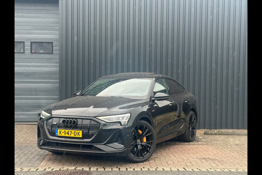 Audi e-tron Sportback 55 quattro S edition 22 inch / B&O / 360 cam / Pano / Luxe bekl.