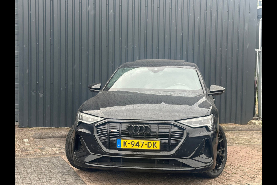 Audi e-tron Sportback 55 quattro S edition 22 inch / B&O / 360 cam / Pano / Luxe bekl.