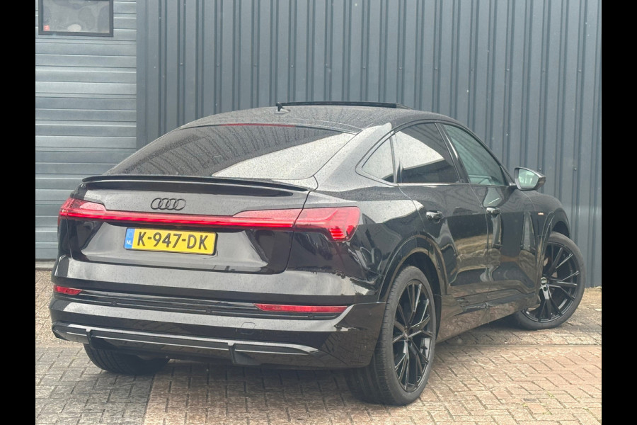 Audi e-tron Sportback 55 quattro S edition 22 inch / B&O / 360 cam / Pano / Luxe bekl.