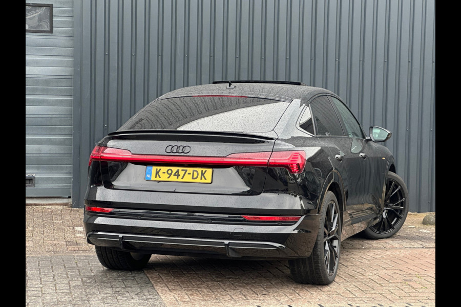 Audi e-tron Sportback 55 quattro S edition 22 inch / B&O / 360 cam / Pano / Luxe bekl.