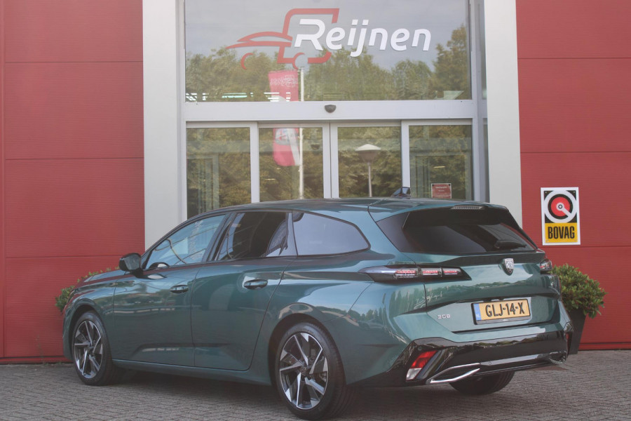 Peugeot 308 SW 1.2 Hybrid 145PK e-DCS6 ALLURE | KEYLESS ENTRY/START | DRAADLOZE APPLE CARPLAY/ANDROID AUTO | NAVIGATIE | CLIMATE CONTROL | LICHTMETALEN VELGEN 17" | LED KOPLAMPEN | 360° CAMERA | ADAPTIVE CRUISE CONTROL | DODEHOEK DETCTIE | DRAADLOZE TELEFOONLADER |