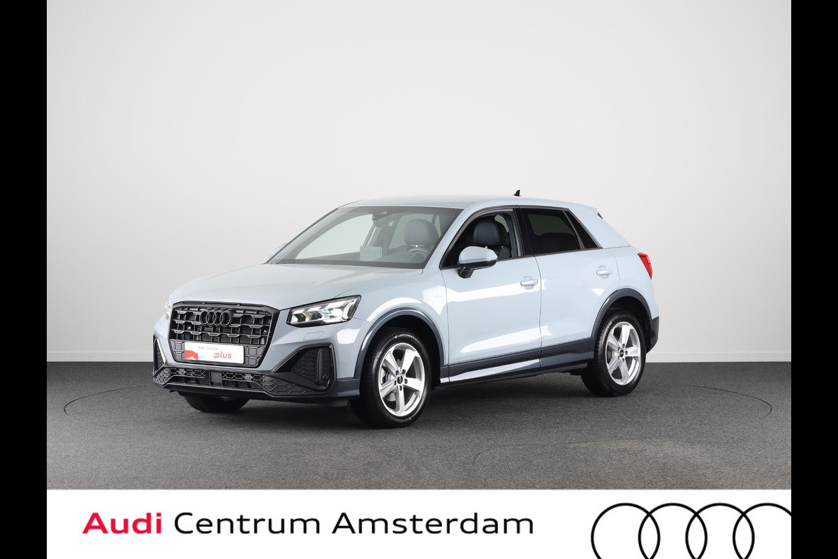 Audi Q2 35 TFSI S Edition 150 pk S-tronic | Private lease € 632,- | Verlengde garantie | Navigatie | Parkeersensoren | Achteruitrijcamera | Adaptieve cruise control | S-Line |