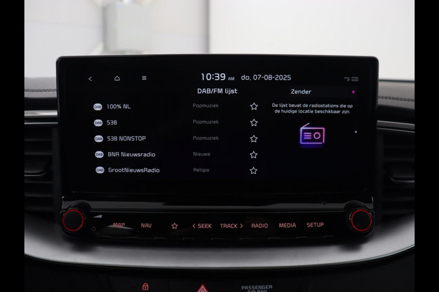 Kia Ceed 1.4 T-GDi DynamicPlusLine | Stoel & stuurverwarming | Adaptive cruise | Camera | Carplay | Keyless | Half leder | Navigatie
