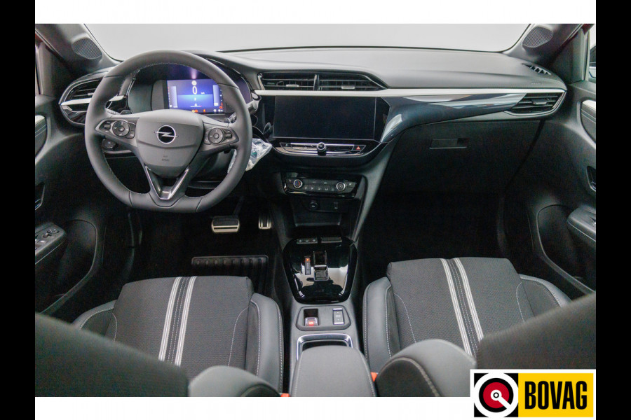 Opel Corsa 1.2 Turbo GS 101 PK | Stoel- en stuurverwarming | Adaptive cruise | Apple Carplay, Android auto Lane-keeping system, Side-assist