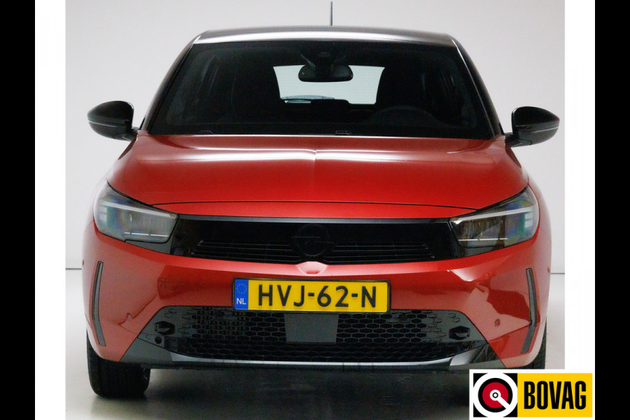 Opel Corsa 1.2 Turbo GS 101 PK | Stoel- en stuurverwarming | Adaptive cruise | Apple Carplay, Android auto Lane-keeping system, Side-assist