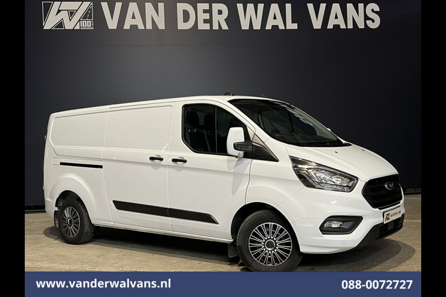 Ford Transit Custom 2.0 TDCI 131pk L2H1 Euro6 Airco | Apple Carplay | Android Auto | LED | Cruisecontrol Verwarmde voorruit, Stoelverwarming, Parkeersensoren Bijrijdersbank, 2800kg trekvermogen
