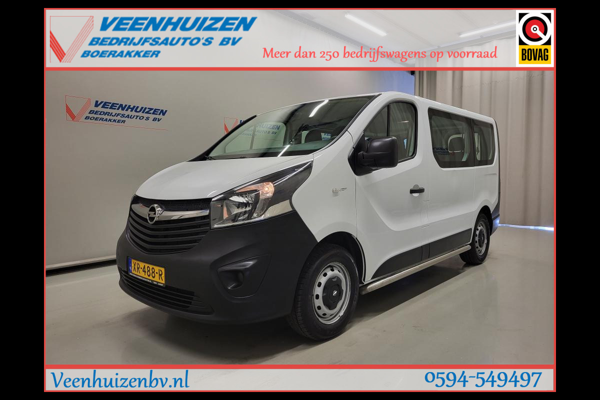 Opel Vivaro Combi 1.6CDTI 9-Personenbus - Excl. BTW / BPM vrij Euro 6!
