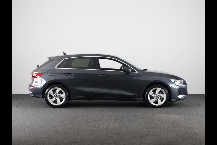 Audi A3 Sportback 35 TFSI Advanced edition 150 pk S-tronic | Private lease € 644,- | Navigatie | Parkeersensoren (Park assist) | Achteruitrijcamera | Adaptieve cruise control | LED koplampen |