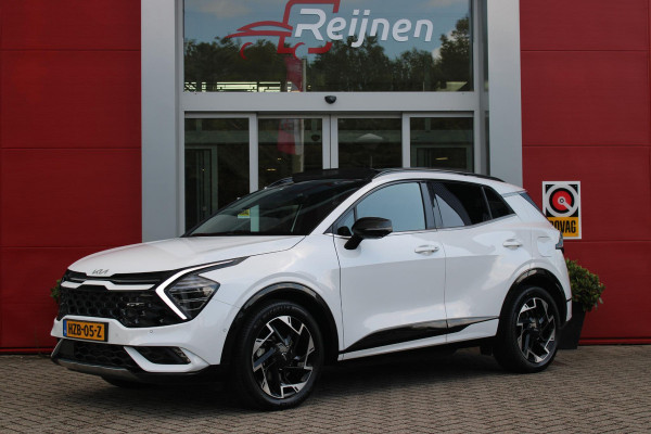 Kia Sportage 1.6 T-GDi Plug-in Hybrid AWD GT-Line | PANORAMISCH SCHUIF / KANTELDAK | 360° CAMERA | 19"GT-LINE VELGEN | ZWARTE HEMELBEKLEDING | MATRIX LED KOPLAMPEN | INTELLIGENT KOPLAMPSYSTEEM (FLS)| TRIPLE ZONE CLIMATE CONTROL | LEDERENBEKLEDING | STOEL VERWARMING/ VENTILATIE | STUUR VERWARMING | ACHTERBANK VERWARMING |  DODEHOEKASSITENTIE (BCA)|