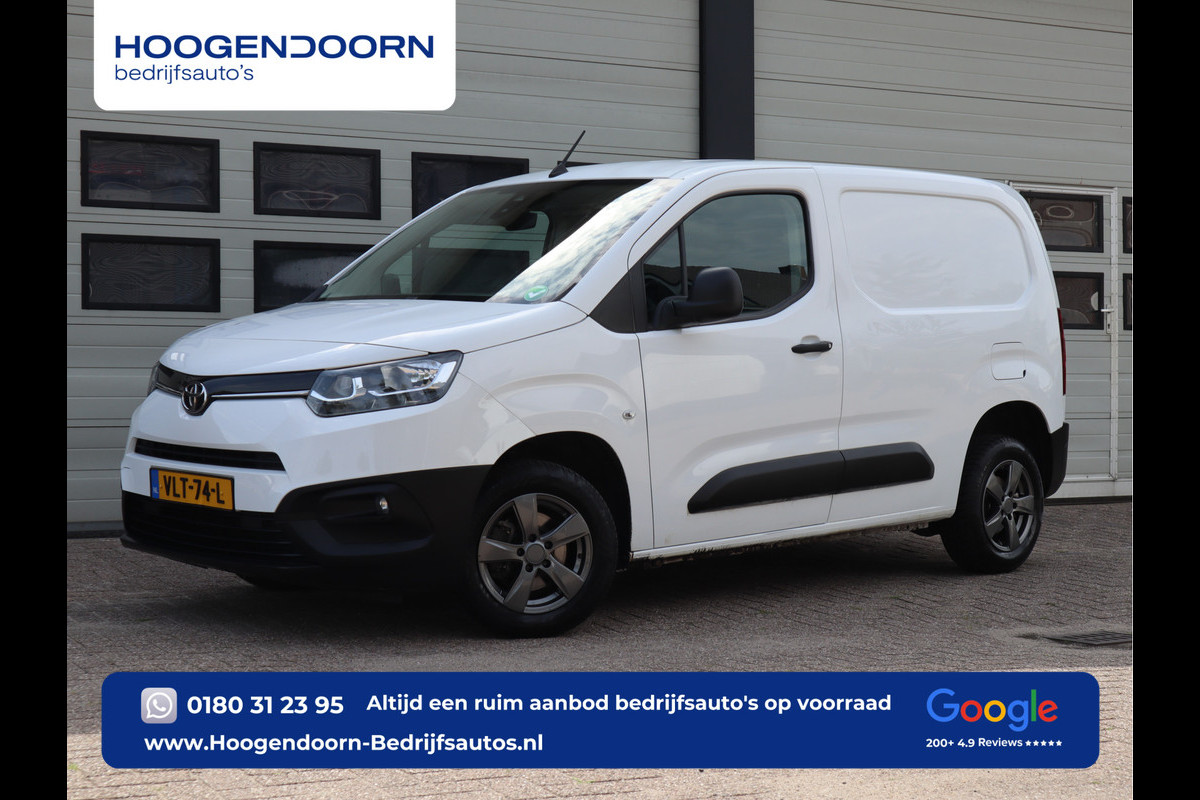 Toyota PROACE CITY 1.5 D 102pk Euro 6 - 3 Zits Bankje - Airco Toyota PROACE CITY 1.5 D 102pk Euro 6 - 3 Zits Bankje - Airco