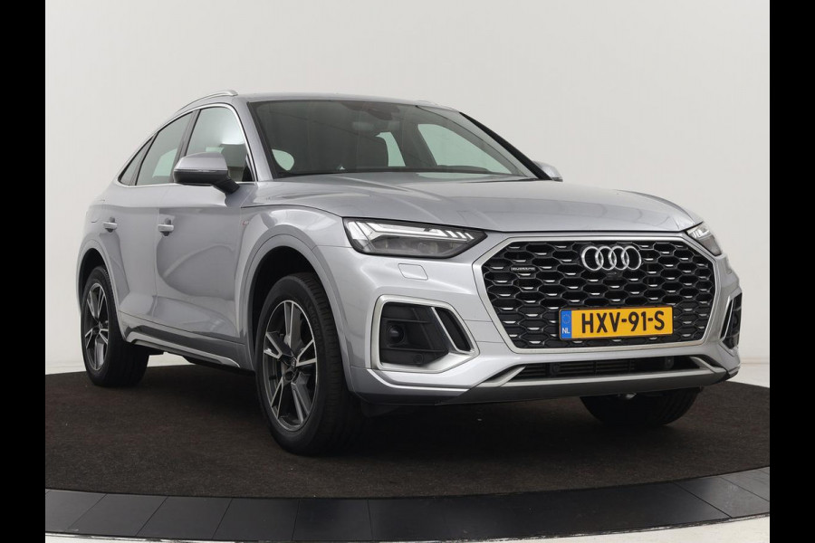 Audi Q5 Sportback 50 TFSI e S edition | Stoelverwarming | Adaptive cruise | Carplay | Matrix LED | Half leder | Sportstoelen | Virtual Cockpit | PHEV