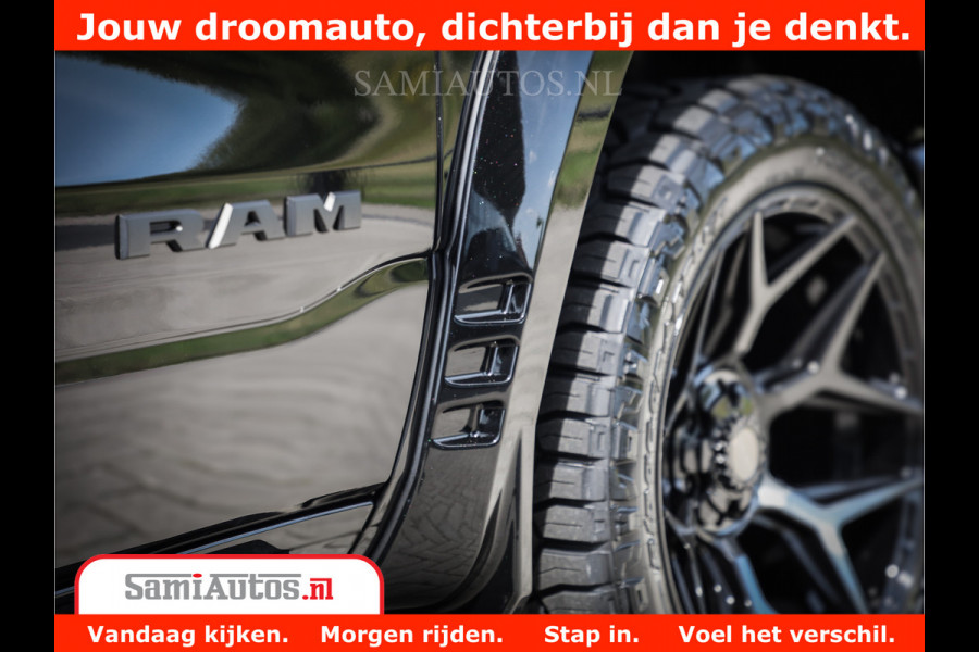Dodge Ram 1500 GT EDITION | 5.7 V8 HEMI | VIRTUAL COCKPIT | HEAD-UP | ADAPTIVE CRUISE | 360 CAMERA | TRX PACK | Comfortabele Dubbele Cabine met Royale 5 Zitplaatsen | BPM vrij BPM vrij | Nu Leverbaar uit Voorraad | Voorraad Nr 2434