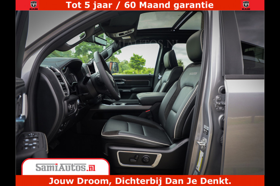 Dodge Ram 1500 Night Premium | Full Option | De Meest Luxe Pick-Up in zijn Klasse | Comfortabele Dubbele Cabine met Royale 5 Zitplaatsen | BPM vrij | Nu Leverbaar uit Voorraad | Voorraad Nr 2215 - 4984