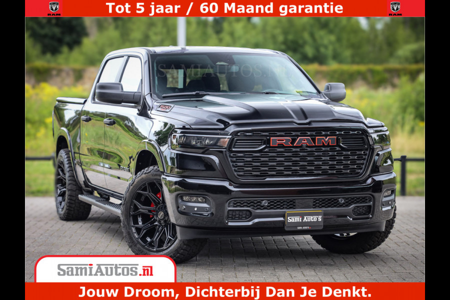 Dodge Ram TradesMan 6 Persoons Uitvoering | 420Pk 636Nm | Pick-Up | Comfortabele Dubbele Cabine met Royale 6 Zitplaatsen | BPM vrij | Nu Leverbaar uit Voorraad | Voorraad Nr 2217- 2911
