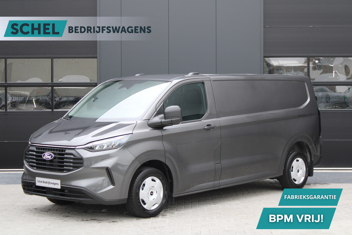 Ford Transit Custom 320 2.0 TDCI L2H1 Trend 136pk - Carplay - Android - LED koplampen - Verwarmd stuurwiel - Stoelverwarming - 70l tank - Rijklaar