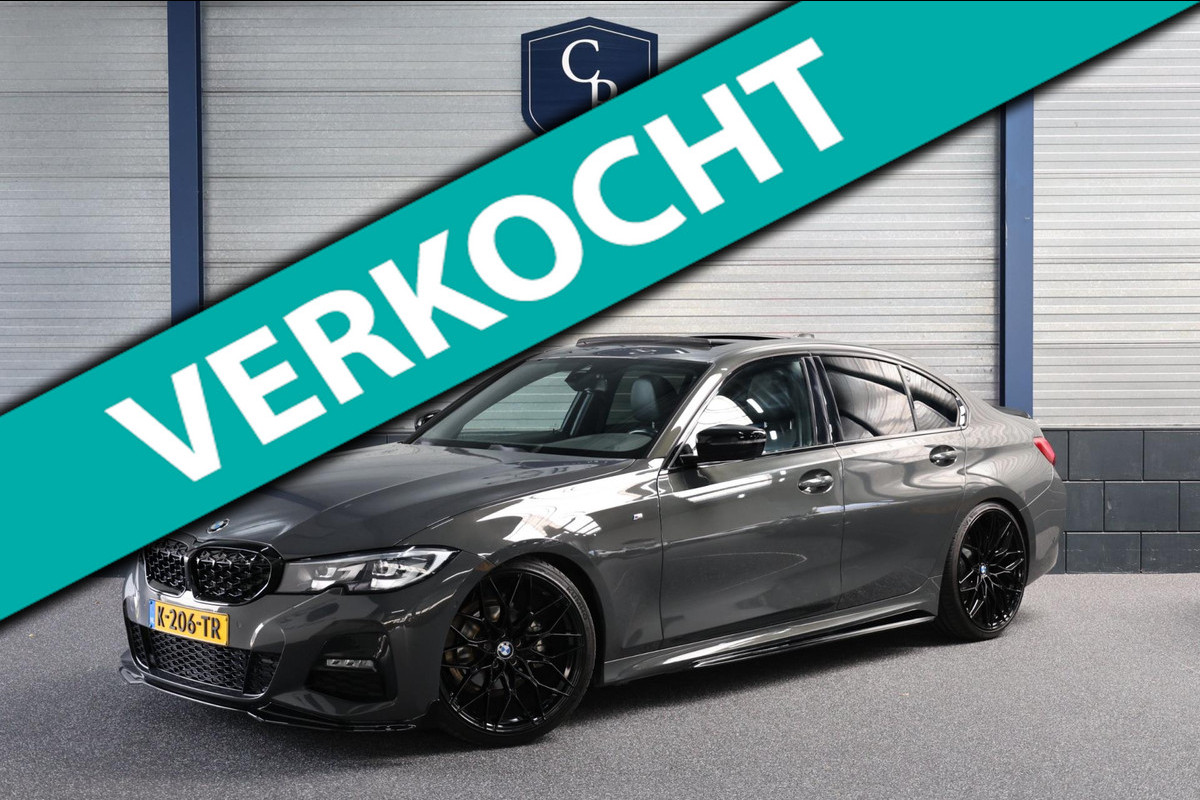 BMW 3 Serie 318i M-Sport LED/VIRTUAL/SFEER/PANO/HALF LEDER+S.VERWAMRING/20" LMV/CAM/CRUISE/ECC/12 MND GARANTIE!